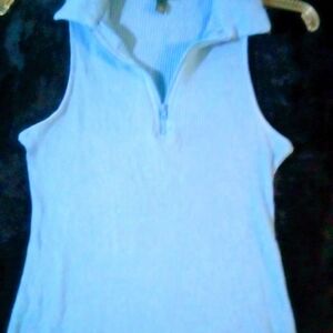 Wild Fable Light Blue Sleeveless Mini Dress